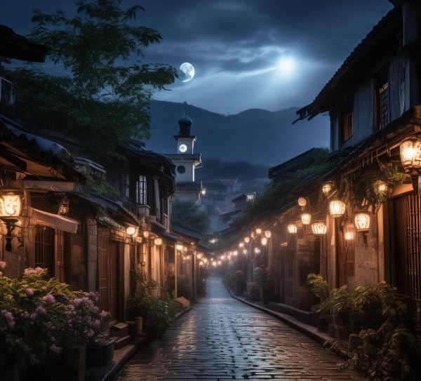 夜游羊角小镇，揭秘夜晚的神秘魅力