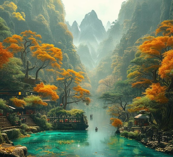 黄冈秘境探幽，绝美风光与地道特产之旅,黄冈秘境探幽，绝美风光与地道特产之旅,特产,绝美景点,第1张