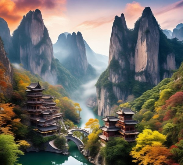 崛围山自然奇观之旅，必游景点大盘点,崛围山自然奇观之旅，必游景点大盘点,自然风光,第1张