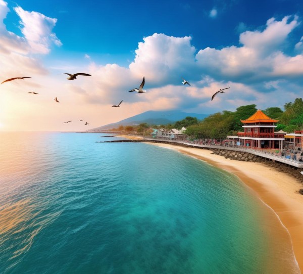 海口碧海蓝天，海滨风光景点大盘点