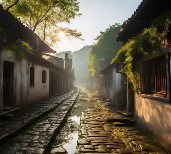 江口古镇探秘，探寻黄岩绝美风光之旅