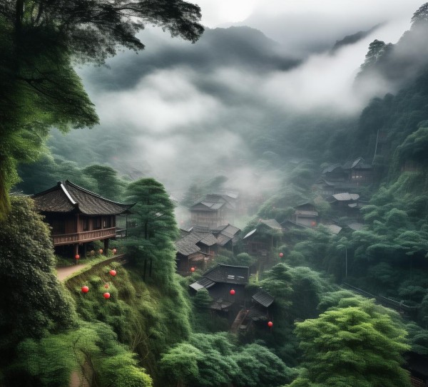 鹿亭中村，探寻浙江深山古韵风情之旅